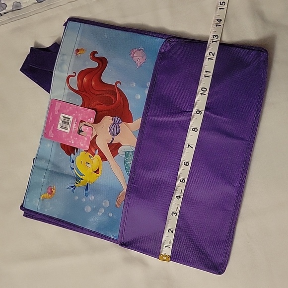 NEW Disney's Ariel, The Little Mermaid, Eco-friendly Reusable Tote Bag - Picture 9 of 17